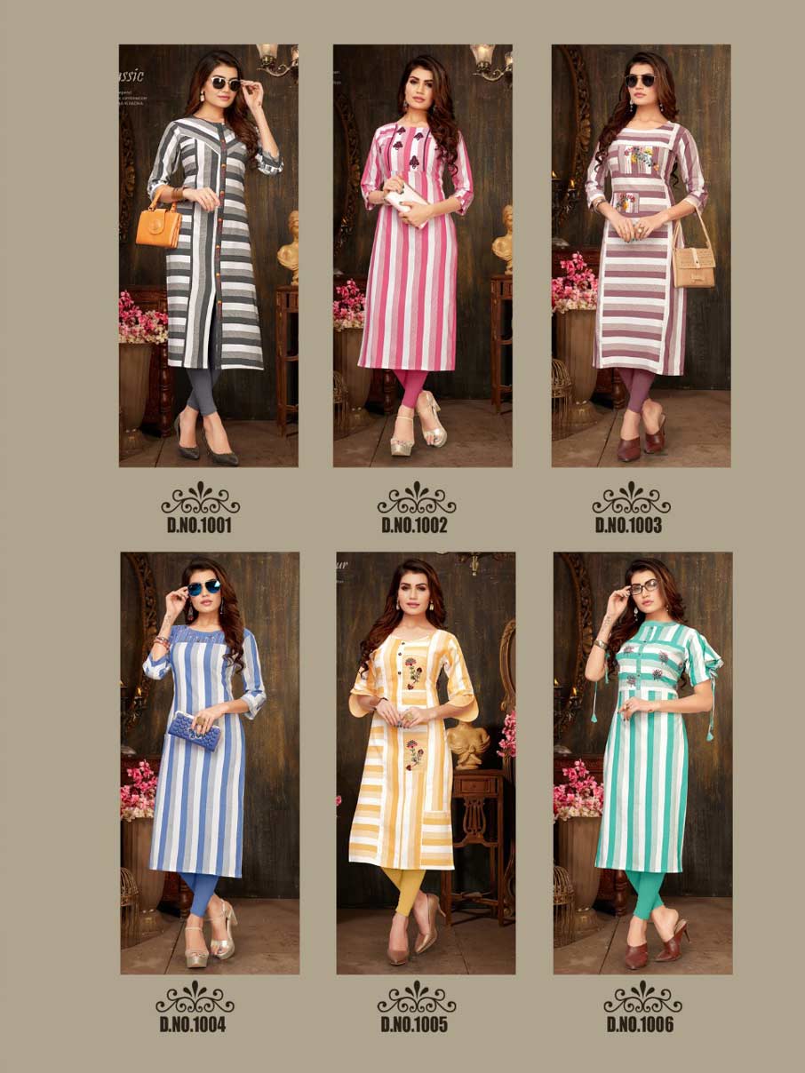 Shivasuki Soft Style Cotton Daily Wear Kurtis Set Shivasuki Soft Style Cotton Daily Wear Kurtis Set